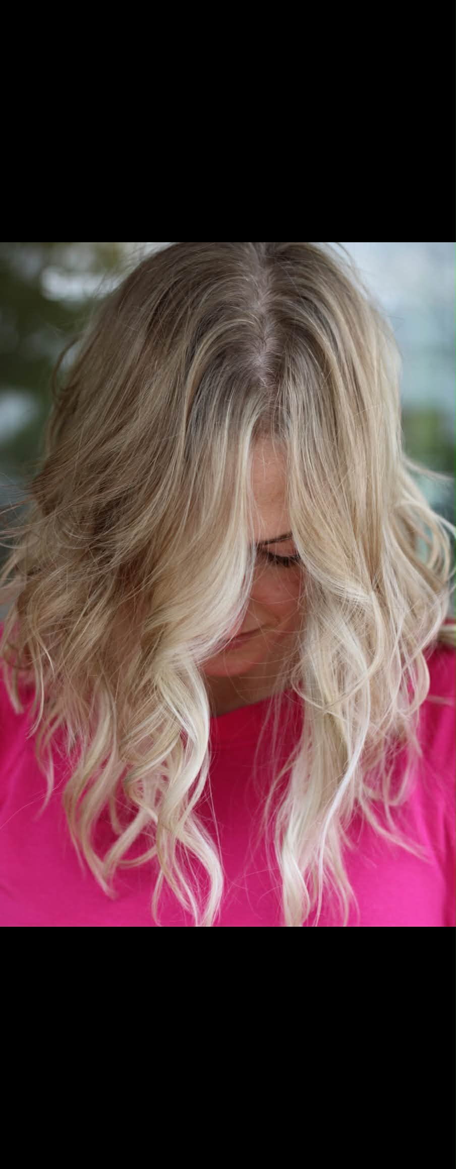 Curly hair transformation by Amanda