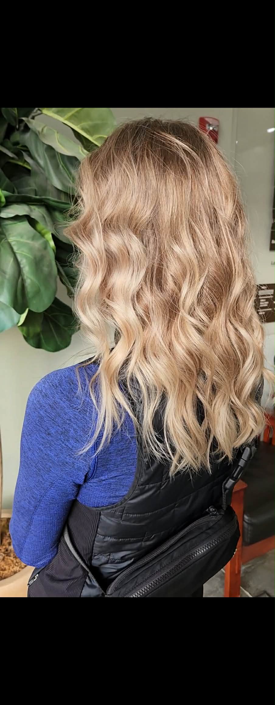 Curly hair transformation by Amanda